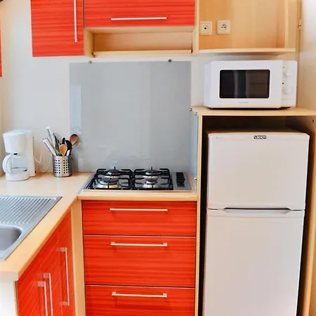Mobil-home Avec Terrasse - 4 Pers. - Api-1-52-2742 Le Martinet (Alpes-de-Haute-Provence)