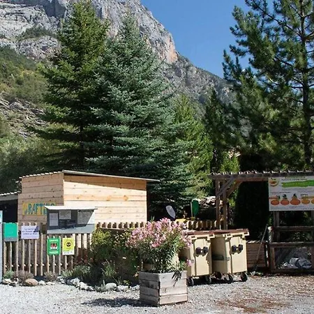营地 Mobil-home Avec Terrasse - 4 Pers. - Api-1-52-2742 Le Martinet (Alpes-de-Haute-Provence)